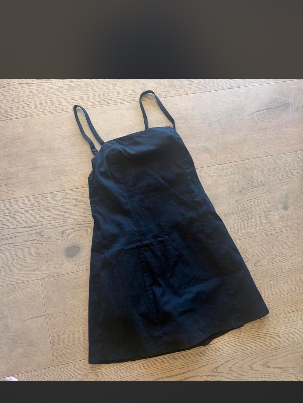 A&F XXS black mini dress